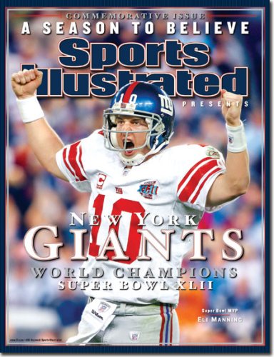 Books: Sports Illustrated, NY Giants Superbowl Commemorative, 2008 Issue