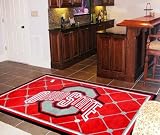 Ohio State Rug 5 ft. x 8 ft.