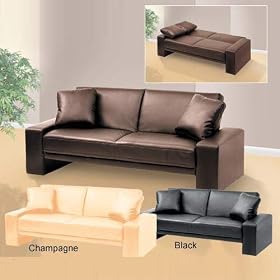 Lulu Sofa Bed Champagne