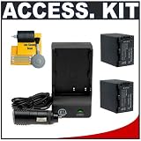Buy 2 Replacement Sony NP-FH100 (NP-FH30, NP-FH40, NP-FH50, NP-FH60, NP-FH70)... by CTA