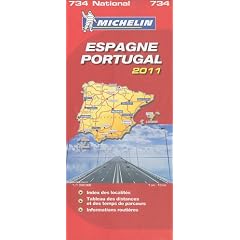 Espagne, Portugal : 1/1 000 000
