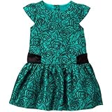 GYMBOREE(ジンボリー) デュピオニドレス エメラルド プリント ワンピース 6～12ヶ月【並行輸入】