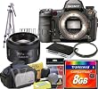 Sony Alpha DSLR-A900 Digital SLR Camera + Sony 50mm f/1.4 Lens for Sony Alpha Digital SLR Camera + Transcend 8GB Compact Flash 133x + Willoughbys Accessory Kit