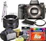 Sony Alpha DSLR-A900 Digital SLR Camera + Sony 50mm f/1.4 Lens for Sony Alpha Digital SLR Camera + Transcend 8GB Compact Flash 133x + Willoughby's Accessory Kit