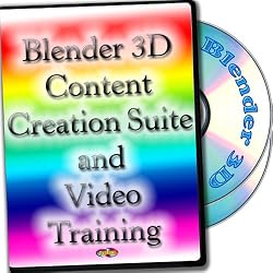 3D Content Creation Suite and Video Training 2-DVDs set for Windows, Mac OS X and Linux
