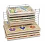 Melissa & Doug Deluxe Wire Puzzle Rack