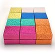 Multi Colored Sparkle Pendant Box $0.46 each! (PRICED 2 DOZ. PER CTN.)