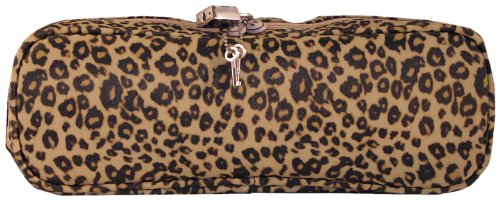 For Your Nymphomation Foot Long Adult Toy Case, Leopard Faux Leather, Leopard