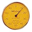 Mitutoyo 505-675-55, Dial Caliper, 0 - 6" X .001", .100" per Rev., Orange Face
