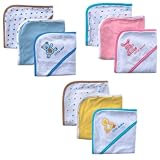 Luvable Friends 3-Pack Hooded Towels