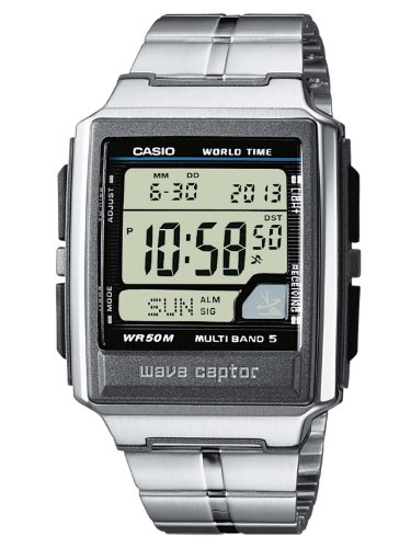 Casio DE-1AVEF Wave Ceptor - Reloj de cuarzo para mujer