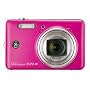 GE 1255W-PK 12MP Digital Camera with 5X Optical Zoom and 3.0-Inch LCD Screen with Auto Brightness (Pink)