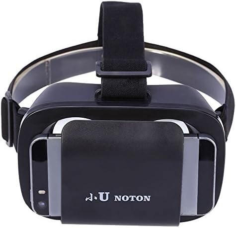 3D VR Glasses for 4.7 - 6 inch Smart Phone - NOTON Lightweight Virtual Reality 3D VR Glasses for 4.7 - 6 inch Smart Phone 95 Degrees View of Field,Black