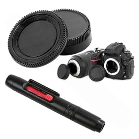 Everydaysource For Canon Digital Rebel X/XS/Xsi/XT/Xti Camera Body+Lens Pen+Rear lens Cover Cap