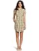 Fred Perry Women's Summer Check Button Down Dress Fred Perry Women's Summer Check Button Down Dress