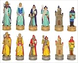 Fame Products 7386 Wizard Themed Chess Set