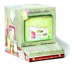 Too Good Gourmet Storybook Collection Cinnamon-Sugar Snickerdoodle Cookies, 4-Ounce Computer Shaped Gift Boxes (Pack of 4)