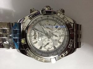 Men's Breitling Style Metal Band Watches
