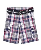 Fubu Plaid Time Belted Cargo Shorts (Sizes 8 - 18)