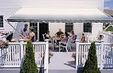 10FT Green Stripe 1000XT Retractable Awning - B001QKDGRC