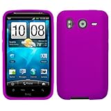 Purple Silicone Case / Skin / Cover for HTC Inspire 4G