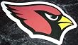 Arizona Cardinals Team Logo NFL Car Magnet
