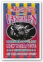 Van Halen New Year's Eve by Dennis Loren 12.25"x18.25" Art Print Poster