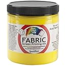 Speedball Art Products Fabric Screen Printing Ink, 8-Ounce, Yellow