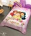Disney Princess Petals Twin Mink Plush Blanket