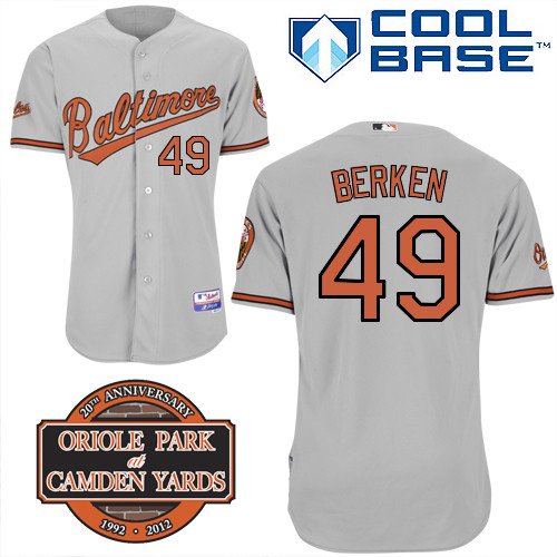 Jason Berken Baltimore Orioles Orange Player Shirt by Majestic Select