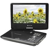 GREEN HOUSE 9型ワイド液晶(800*480) ポータブルDVDプレーヤー ブラック GHV-PDV910K