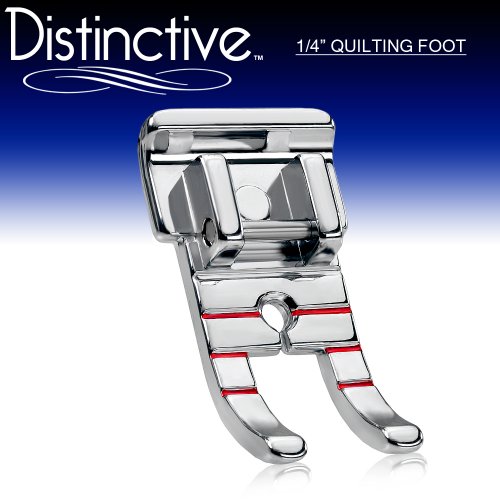 Distinctive 1-4" (Quarter Inch) Quilting Sewing Machine Presser Foot