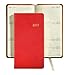 2012 Pocket Datebook Journal, Genuine Goatskin Leather, 6"