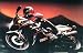 KAWASAKI Mint Sealed Skateboard NINJA 750R MOTORCYCLE Poster (Large Size 23" x 35") Dated 1987