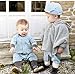 Gaorui Baby Kids Toddler Double-side Wear Hooded Cape Cloak Poncho Hoodie Coat