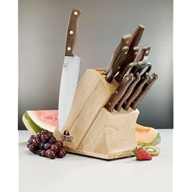 12-Pc. Block Set by Walnut