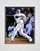 Mike Aviles 2009 Batting Action Home Jersey Double Matted 8Ó x 10Ó Photograph (Unframed)