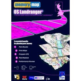 Memory-Map Version 5 Standard Edition - OS Maps 1:50K - Southern England