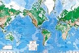 The World's Largest Write On Map Mural.