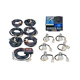 Wolo 8006-1-6C Hideaway 120-Watt Power Supply and Strobe Light Kit with Six Clear... by Wolo