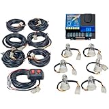 Wolo (8006-1-6C) Lightning Plus 120 Watt Power Supply Six Bulb Emergency Warning Strobe Kit - 6 Clear Bulbs