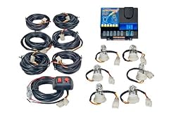 Wolo 8006-1-6C Hideaway 120-Watt Power Supply and Strobe Light Kit with Six Clear Bulbs