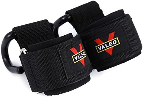 1 Pair Steel Weight Lifting Power Clasps Grip Hook