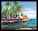 Penny Gupton (Pu'uhonua O Honaunau) White Wood-Mounted Art Poster Print - 24" X 36"