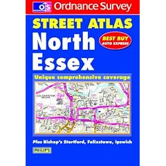 Ordnance Survey North Essex Street Atlas