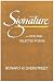 Books : Signature: New and Selected Poems