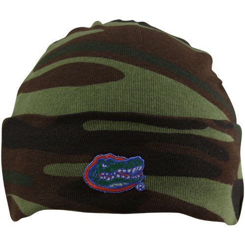 Florida Gators Newborn Camouflage Knit Beanie