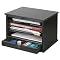 4 Shelf Desktop Organizer - Black