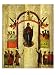 The Protection of the Theotokos (Mother of God) Russian Icon from the Zverin Monastery Giclee Poster Print, 18x24