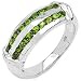 0.80 Carat Genuine Chrome Diopside Sterling Silver Ring